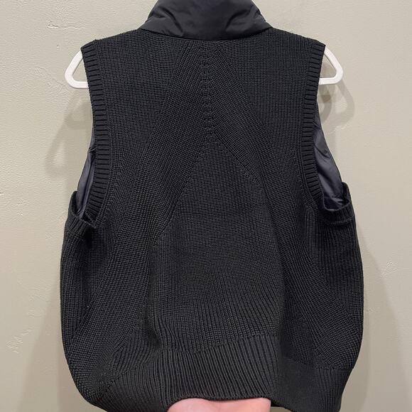 NWT Athleta Incline Hybrid Vest in Black - Size: XL - Picture 5 of 6